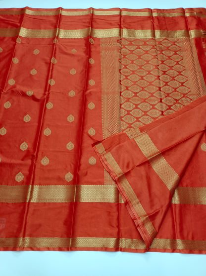 SEMI CREPE SILK SAREE