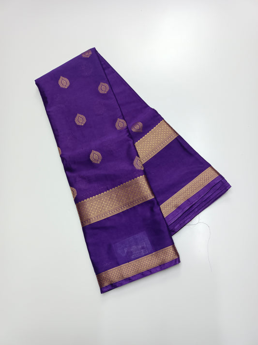 SEMI CREPE SILK SAREE
