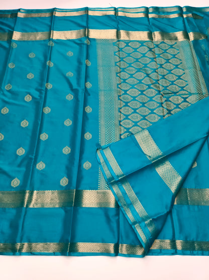 SEMI CREPE SILK SAREE