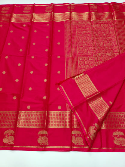 SEMI CREPE SILK SAREE