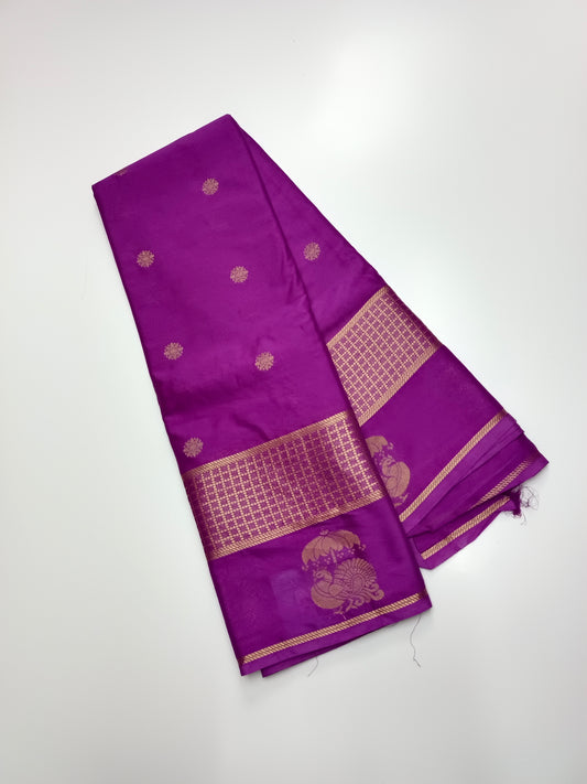 SEMI CREPE SILK SAREE