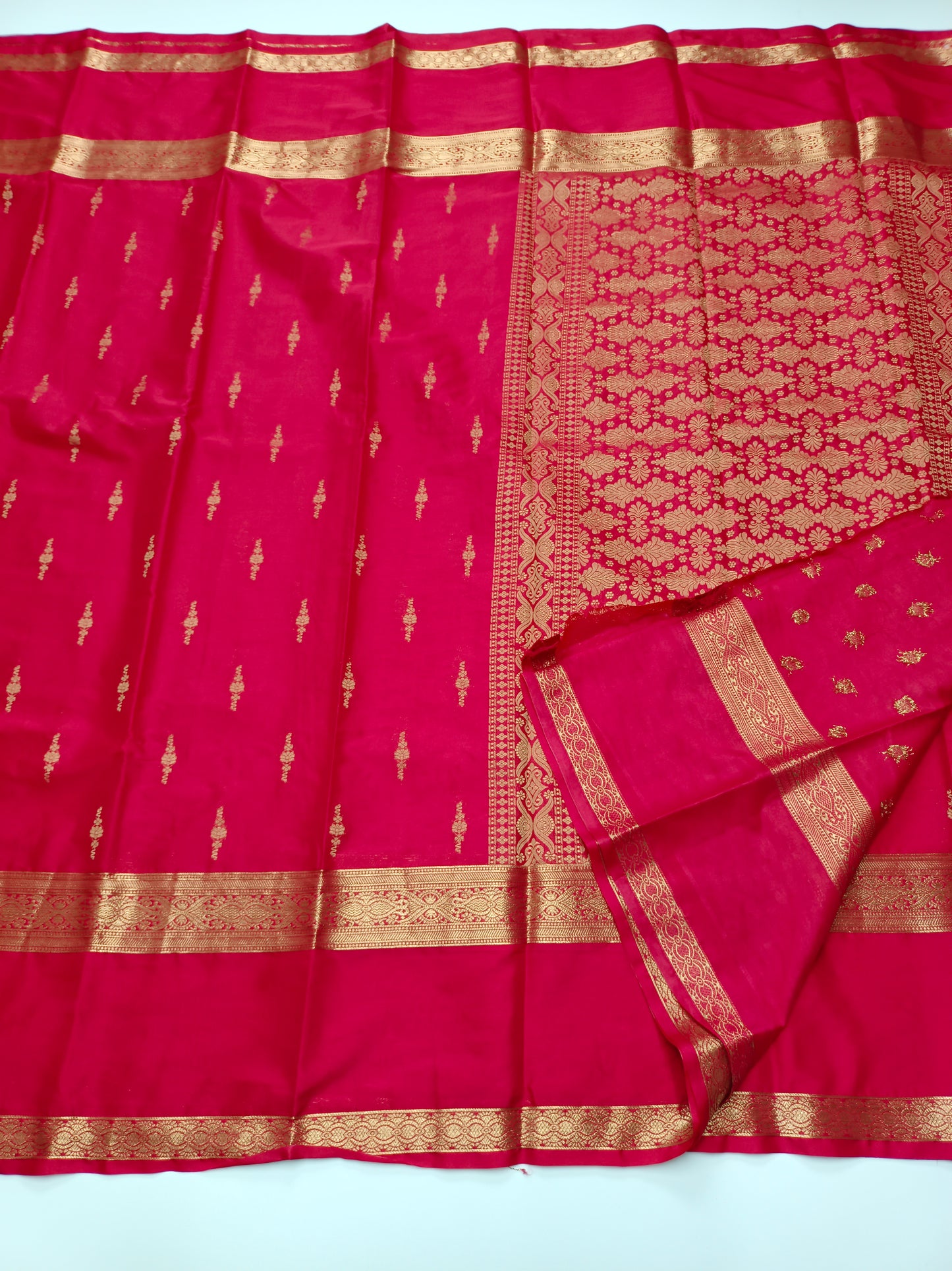 SEMI CREPE SILK SAREE