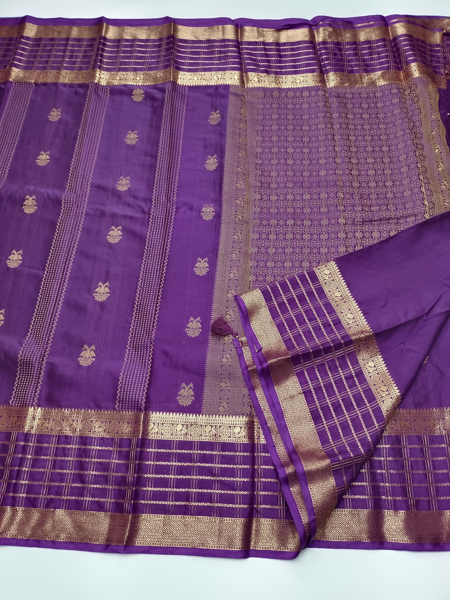 SEMI CREPE SILK SAREE