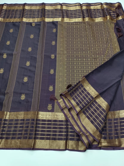 SEMI CREPE SILK SAREE