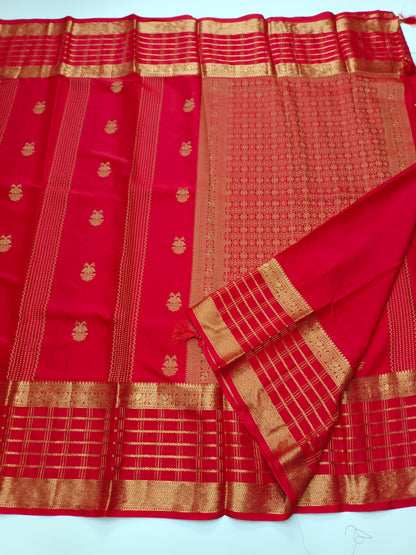SEMI CREPE SILK SAREE