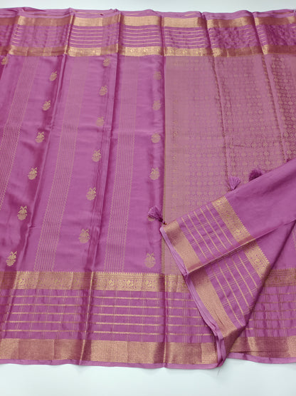 SEMI CREPE SILK SAREE