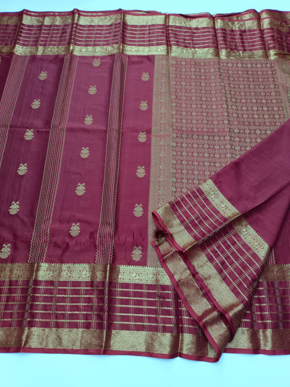 SEMI CREPE SILK SAREE