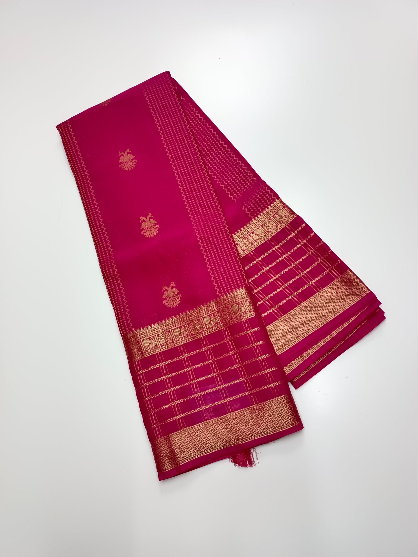 SEMI CREPE SILK SAREE