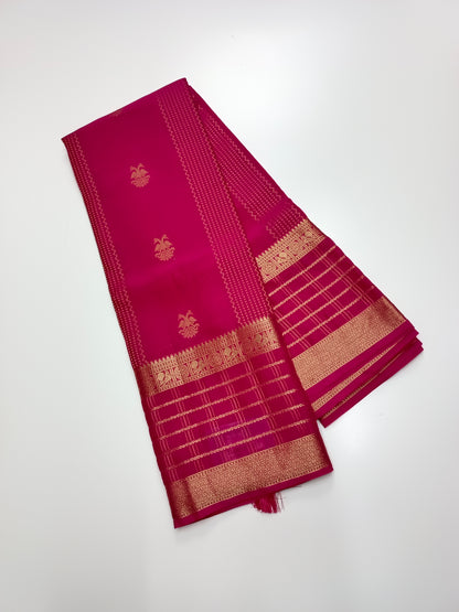 SEMI CREPE SILK SAREE