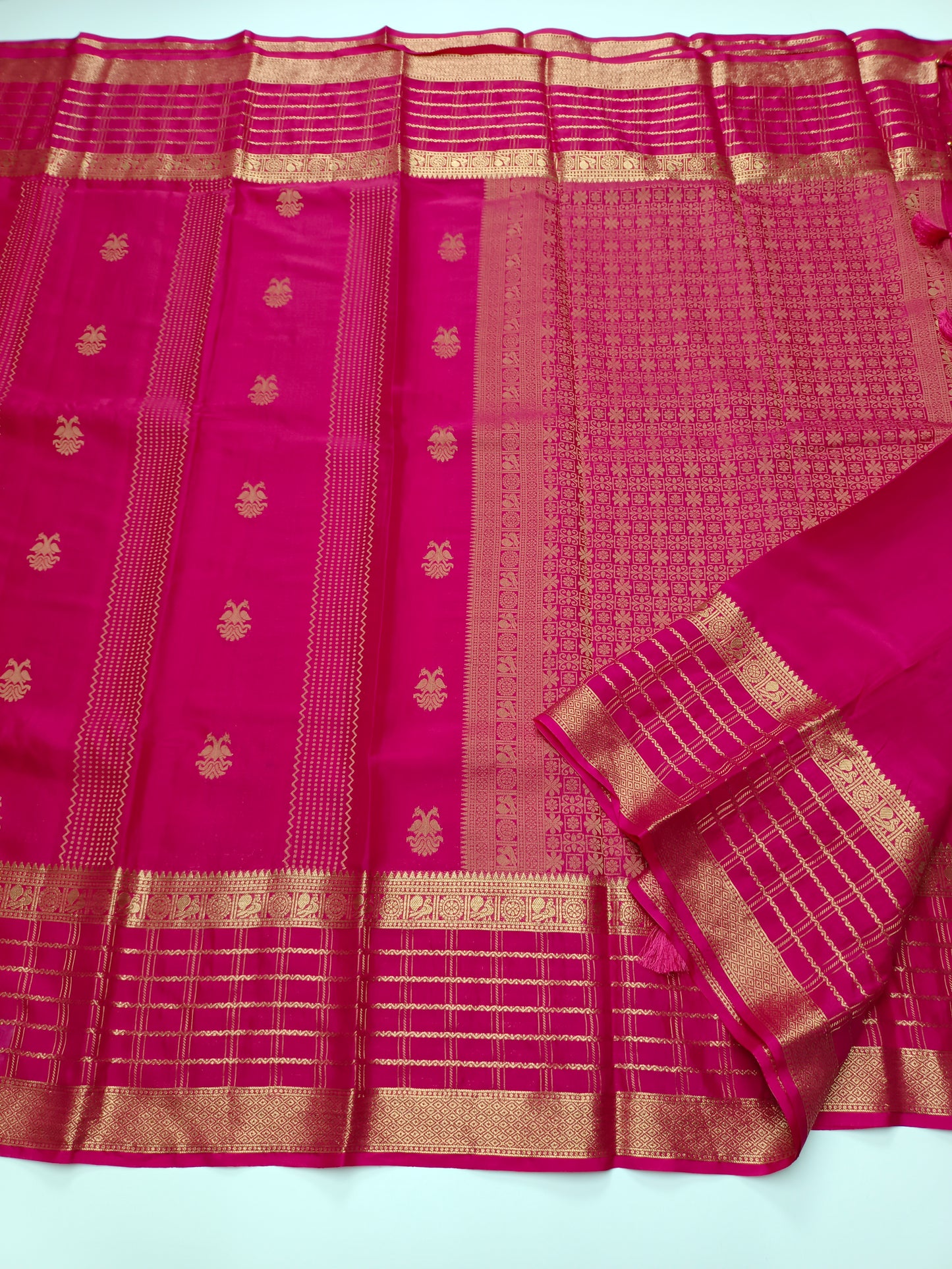 SEMI CREPE SILK SAREE