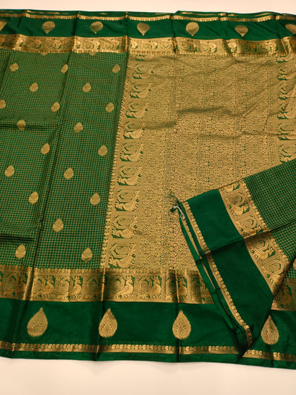 SEMI CREPE SILK SAREE