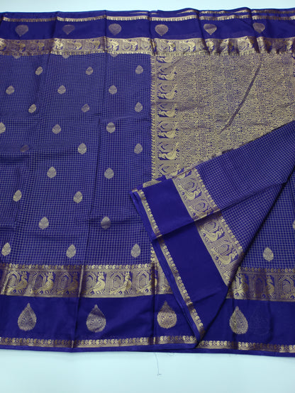 SEMI CREPE SILK SAREE