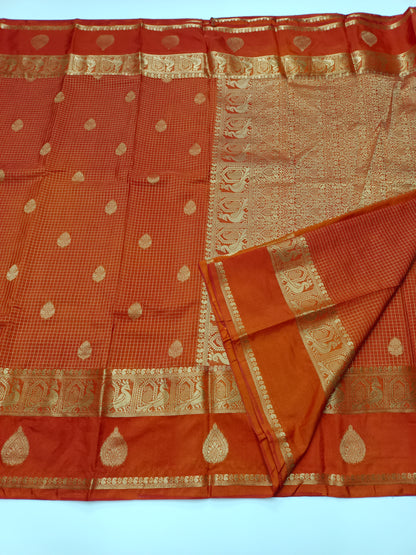 SEMI CREPE SILK SAREE