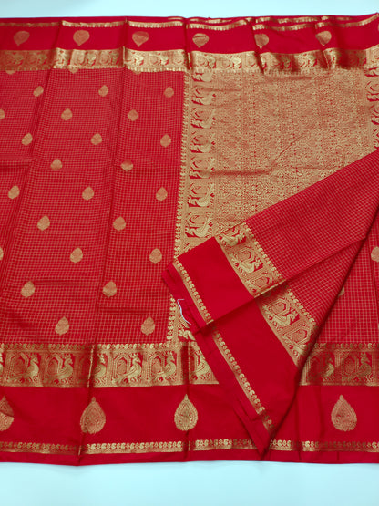 SEMI CREPE SILK SAREE