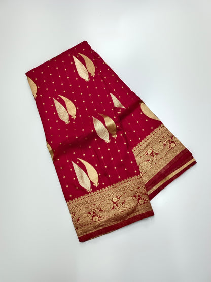 ART CREPE SAREE