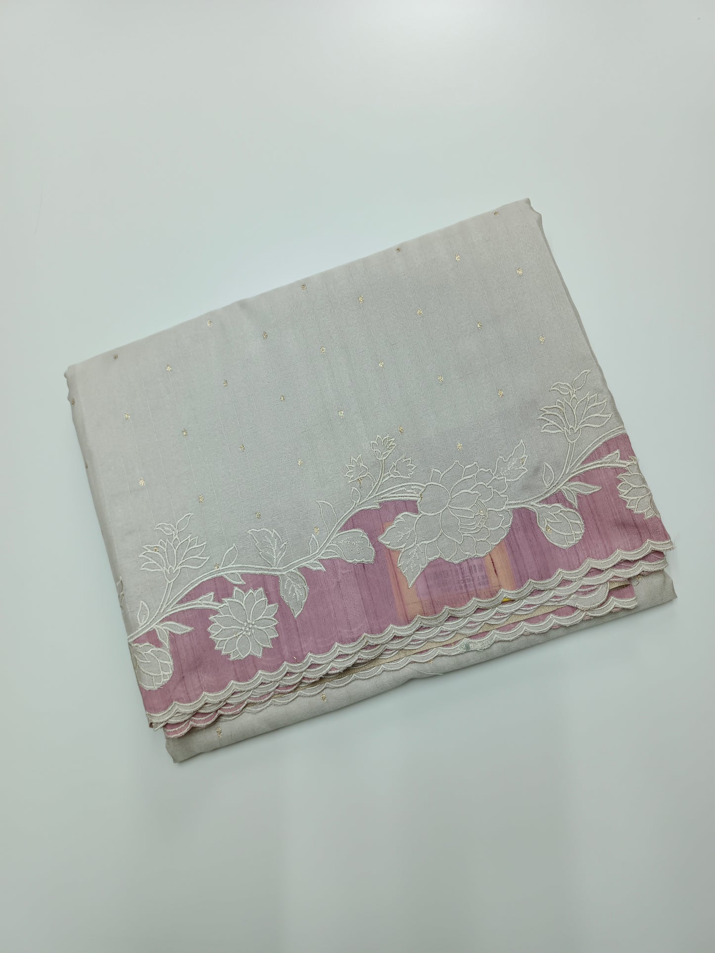 FANCY TUSSER SILK  SAREE