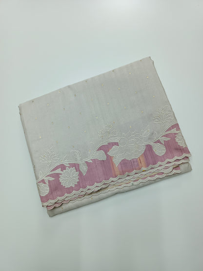 FANCY TUSSER SILK  SAREE