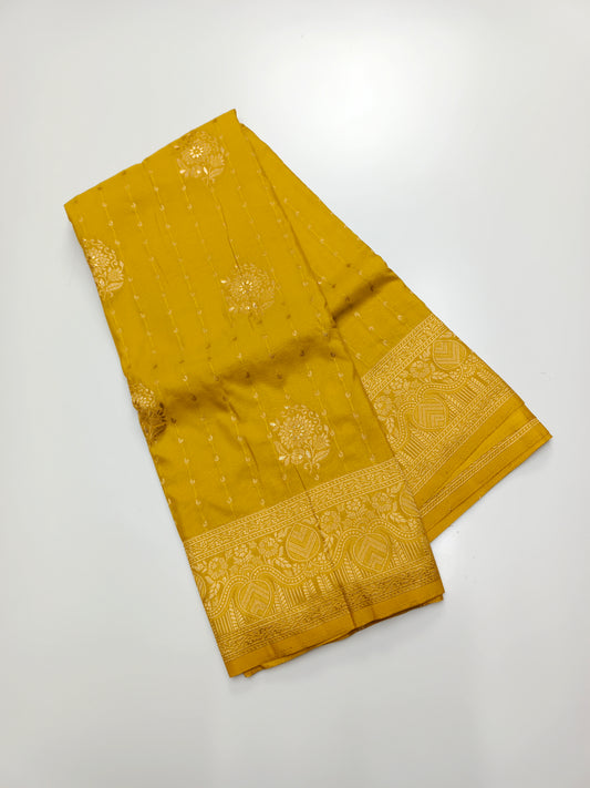 ART CREPE SAREE