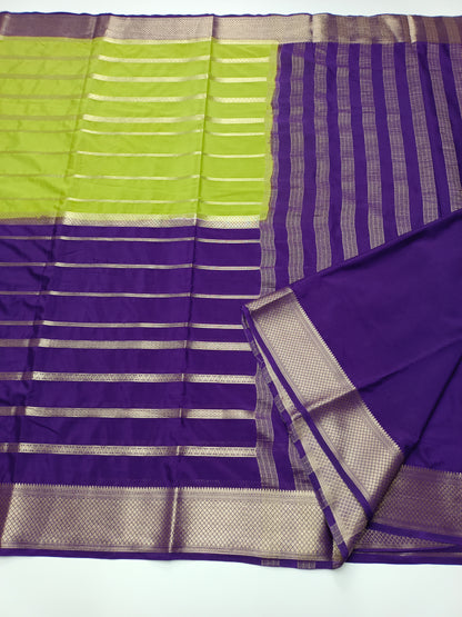 2D SEMI CREPE SILK SAREE