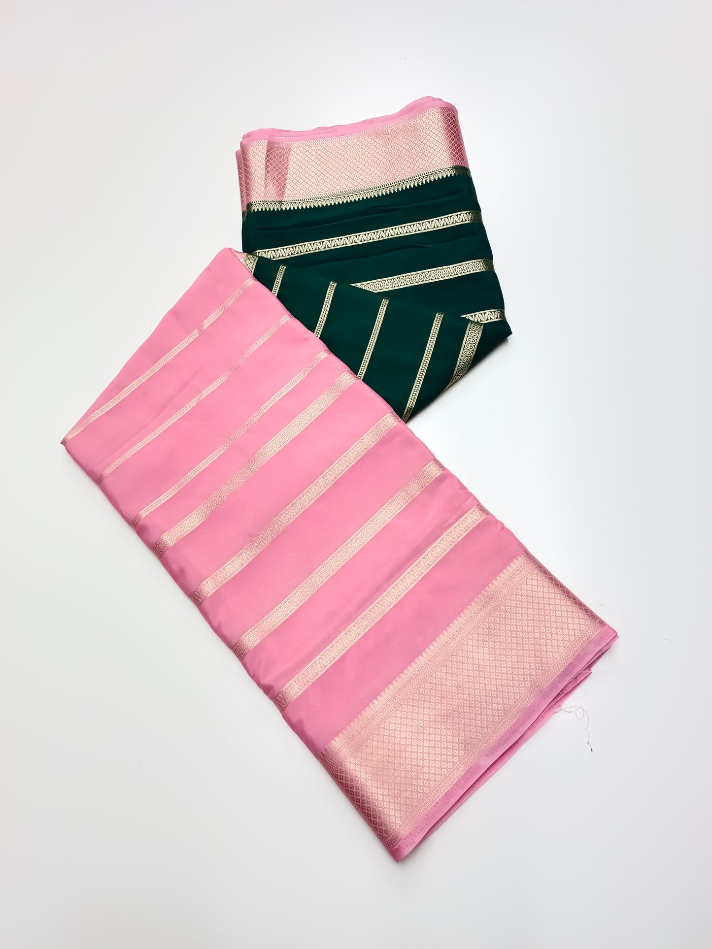 2D SEMI CREPE SILK SAREE