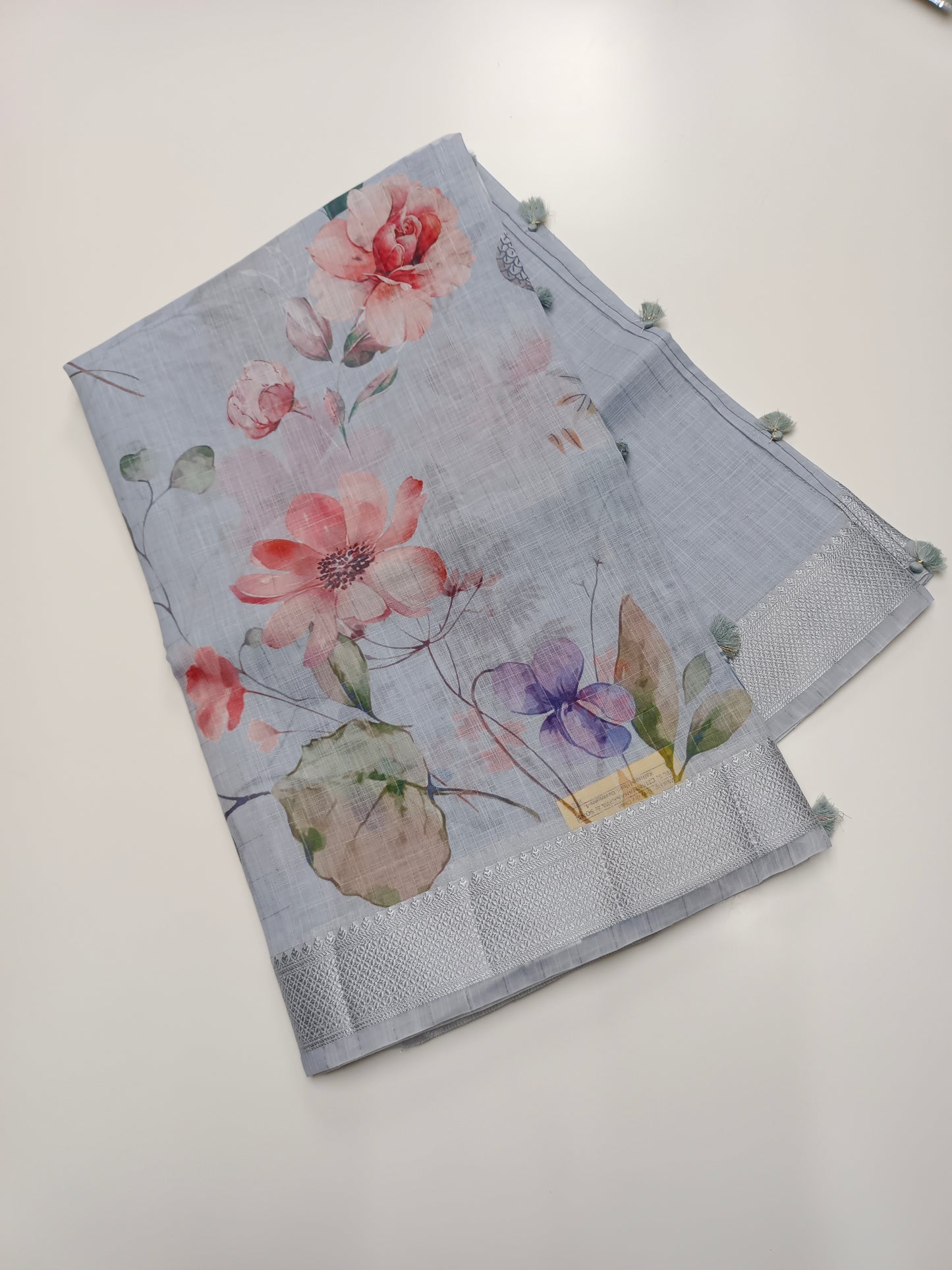 FANCY LENIN  SAREE