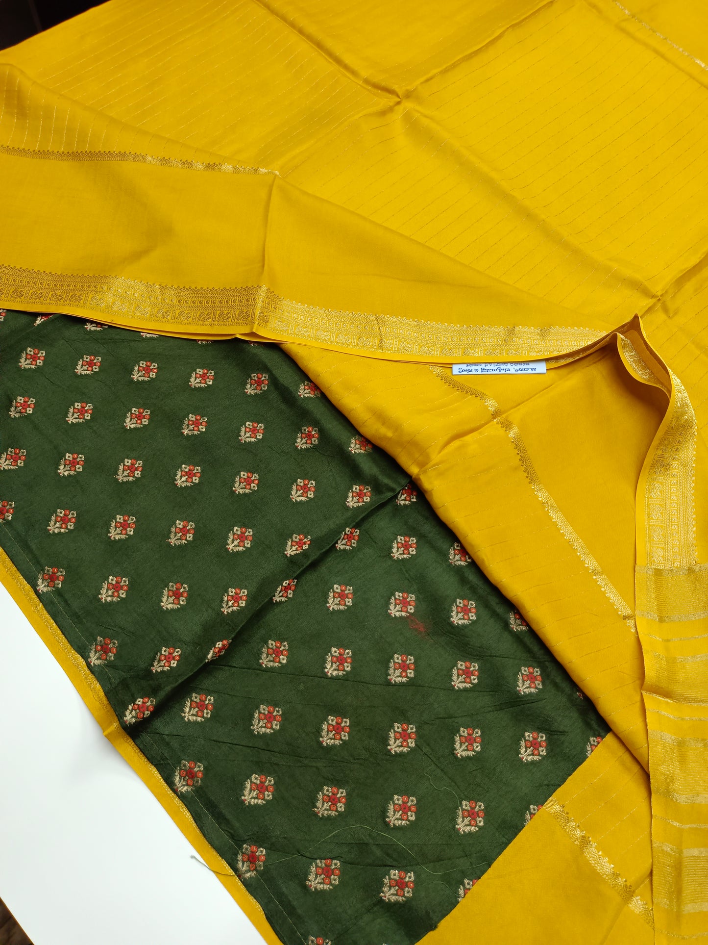 SEMI CREPE SILK SAREE