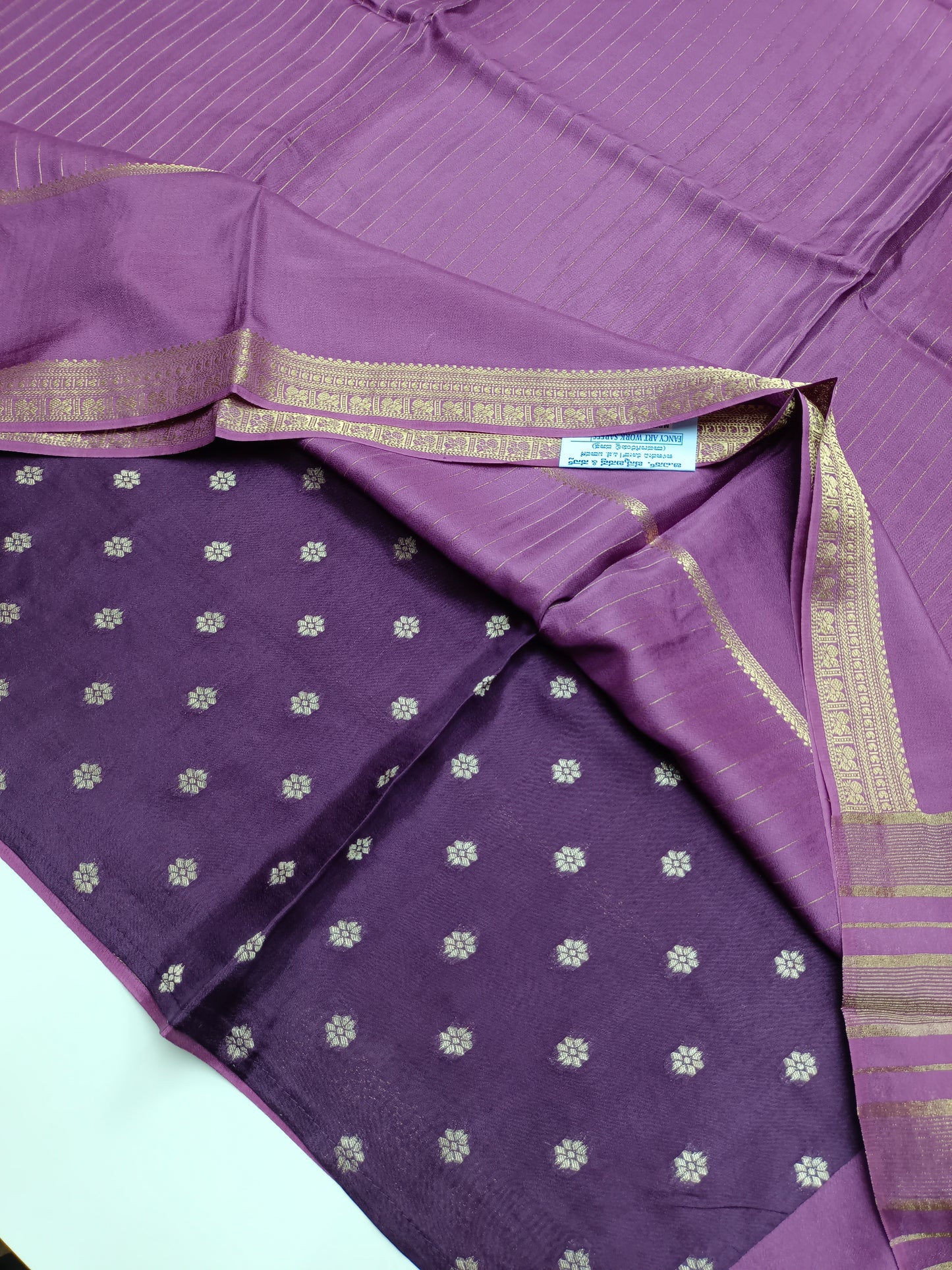 SEMI CREPE SILK SAREE