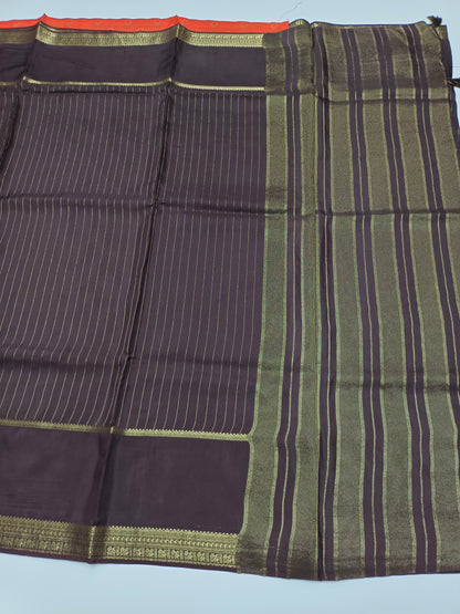 SEMI CREPE SILK SAREE