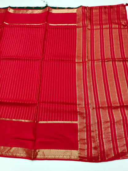 SEMI CREPE SILK SAREE