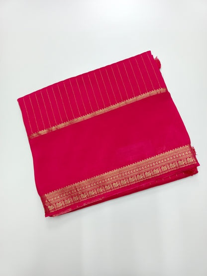 SEMI CREPE SILK SAREE