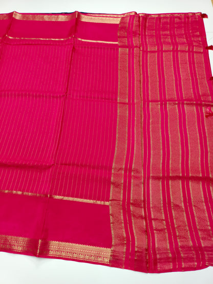 SEMI CREPE SILK SAREE