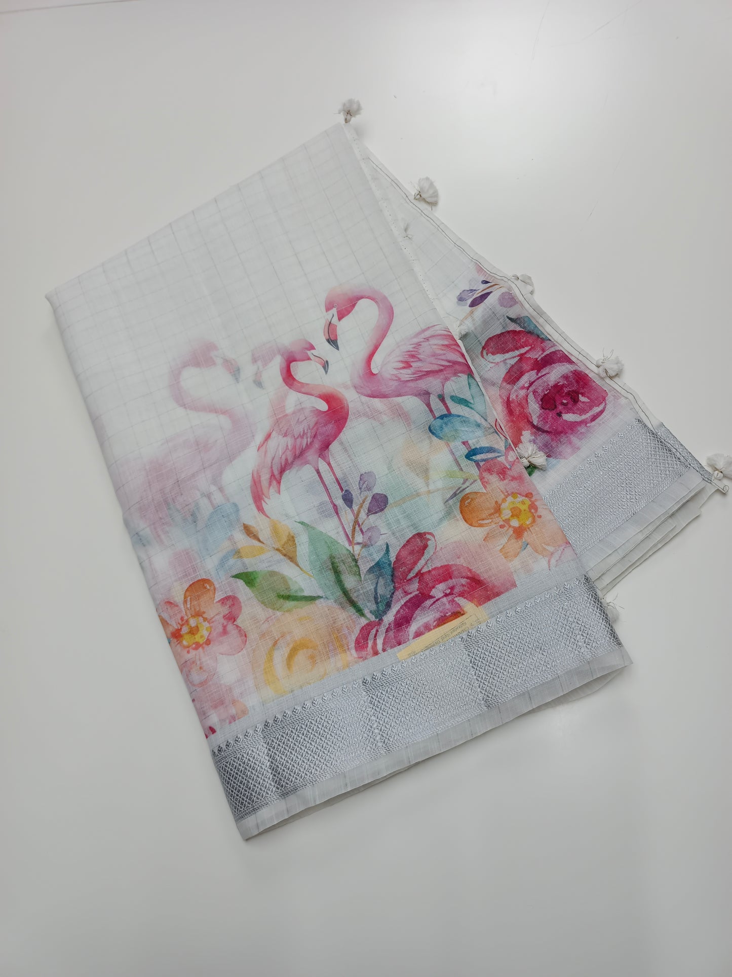 FANCY LENIN  SAREE