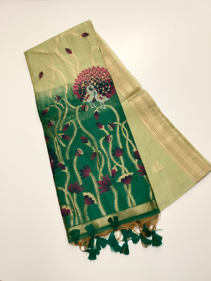 FANCY JAMDHANI COTTON SAREE