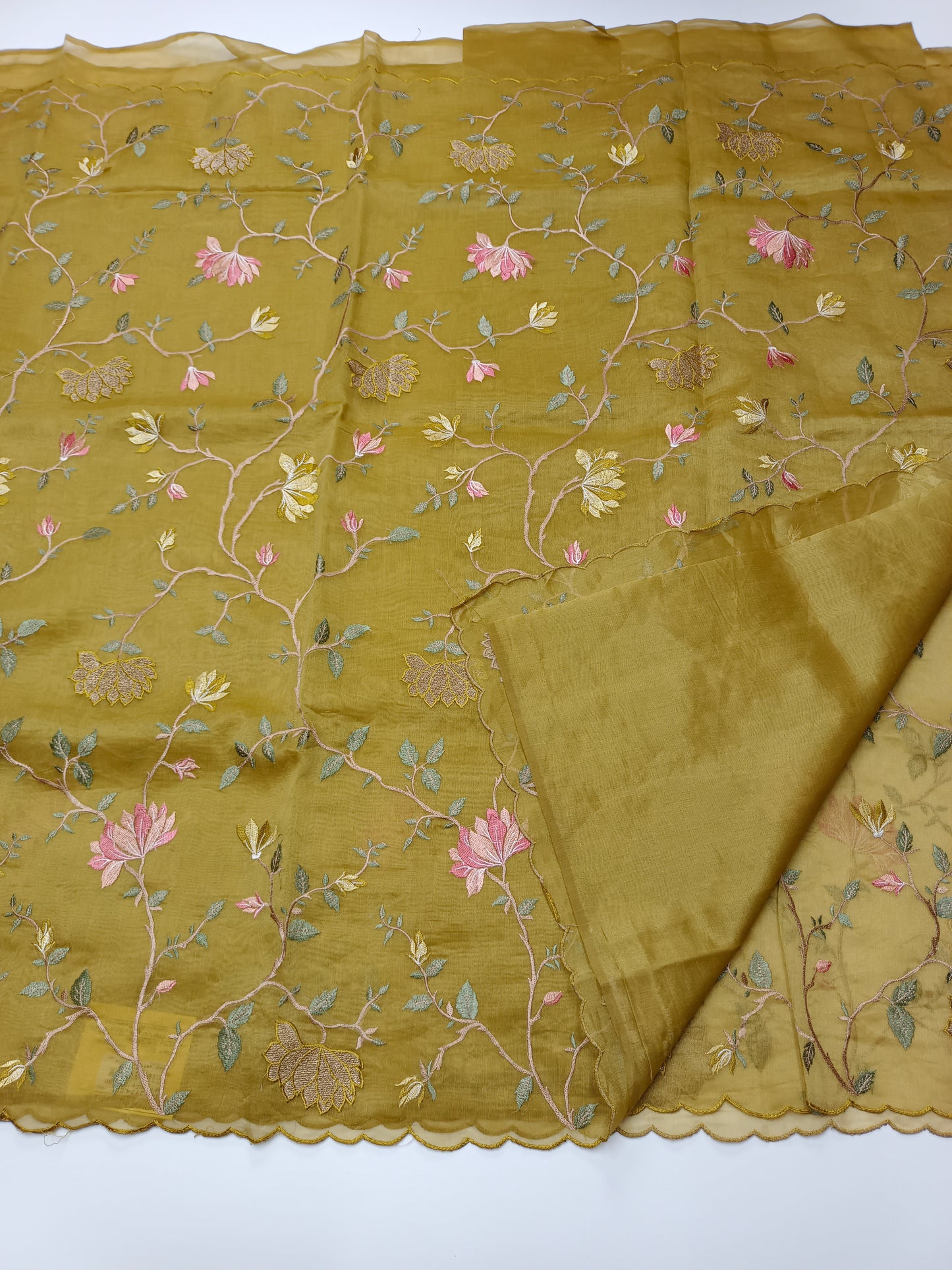FANCY SUPERNET  SAREE