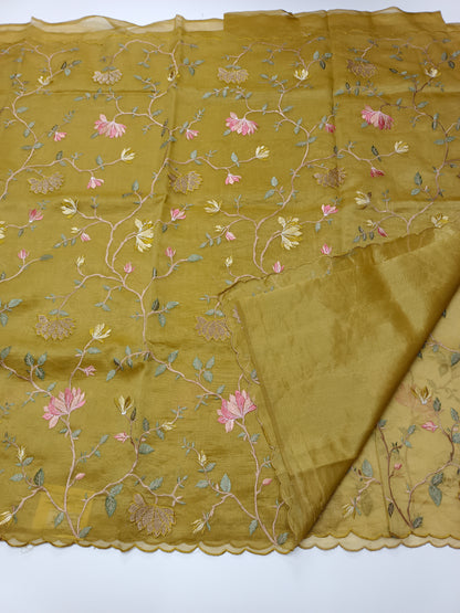 FANCY SUPERNET  SAREE