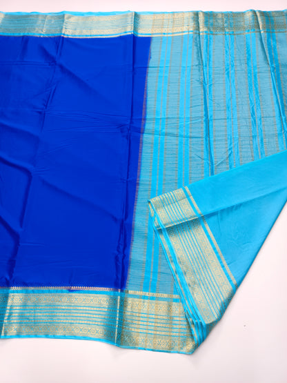 SEMI CREPE SILK SAREE