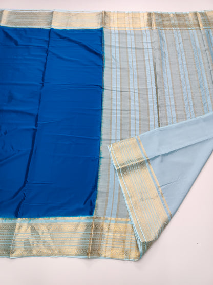 SEMI CREPE SILK SAREE