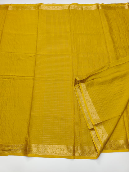 SEMI CREPE SILK SAREE