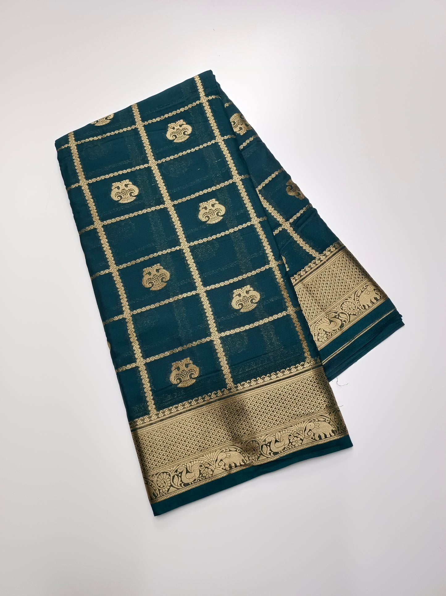 SEMI CREPE SILK SAREE