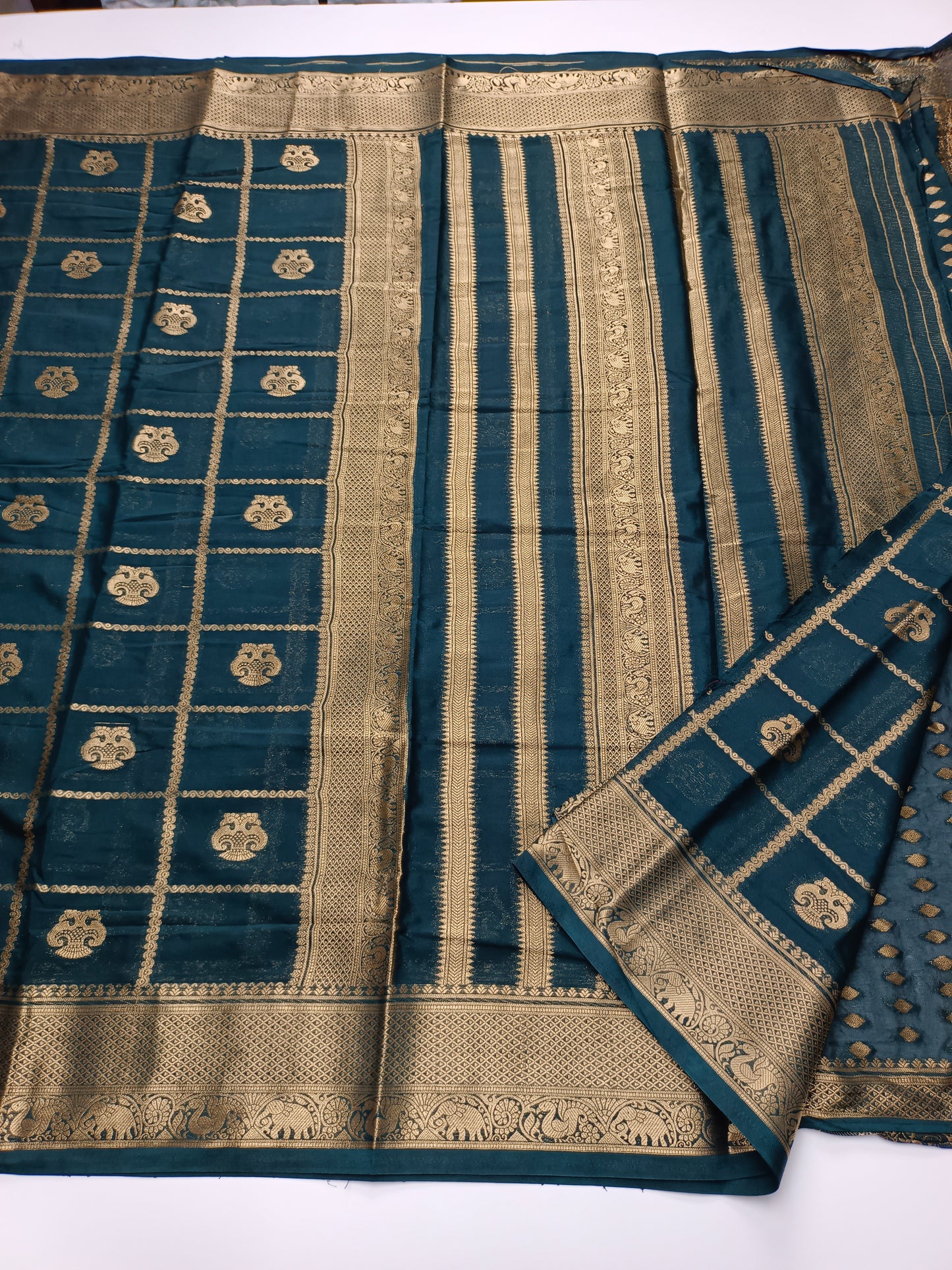 SEMI CREPE SILK SAREE