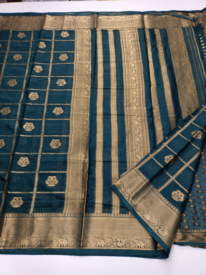 SEMI CREPE SILK SAREE