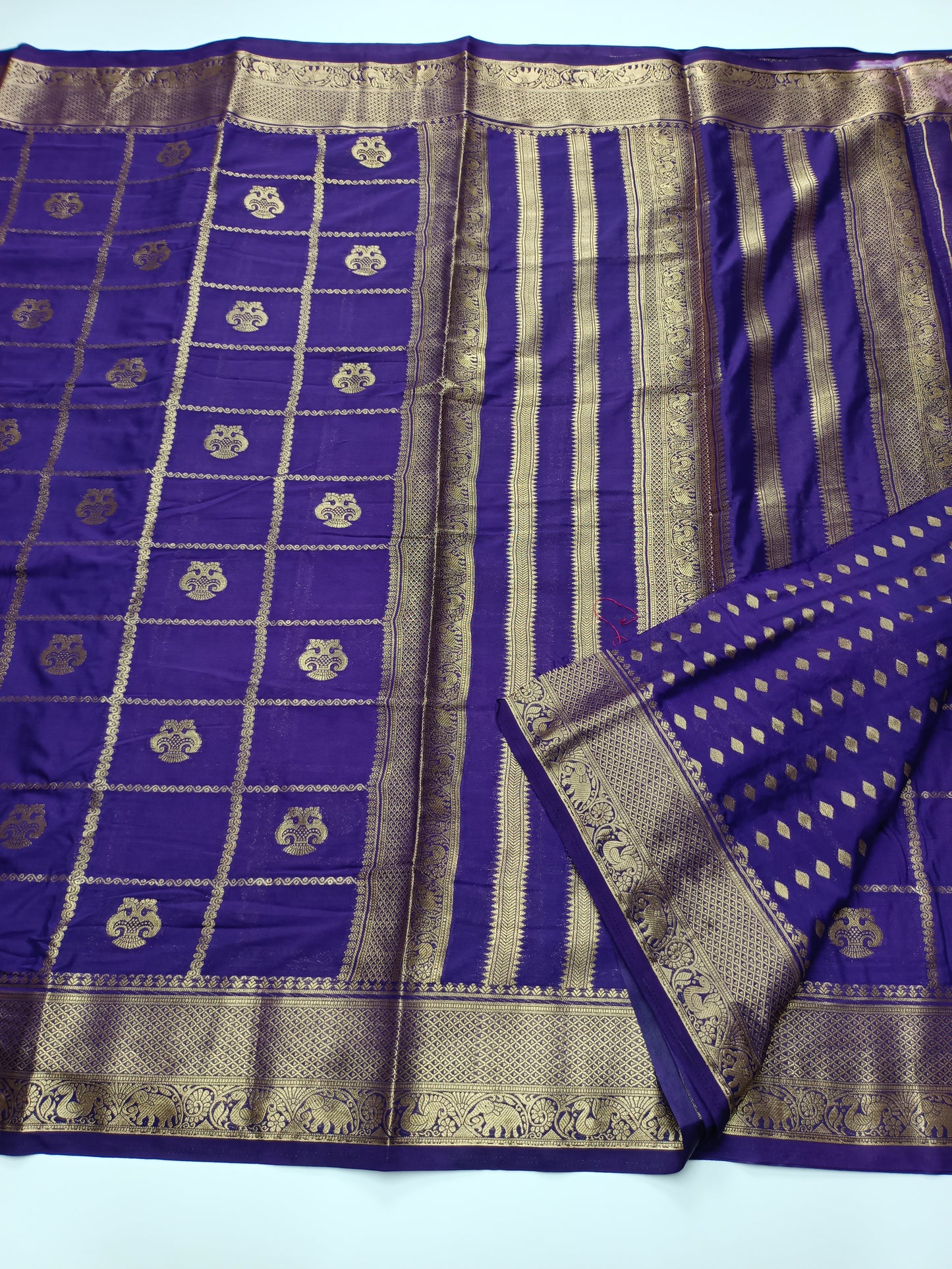 SEMI CREPE SILK SAREE
