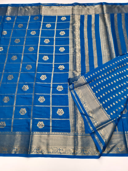 SEMI CREPE SILK SAREE