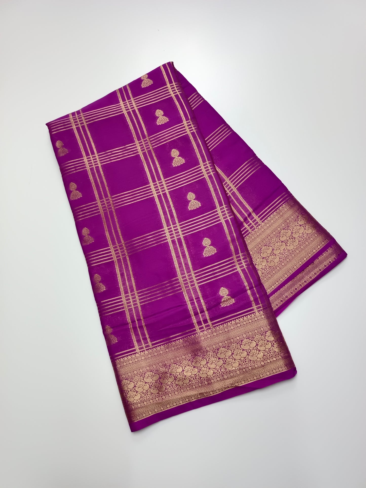 SEMI CREPE SILK SAREE