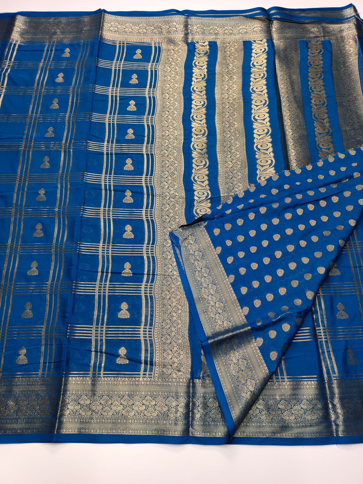 SEMI CREPE SILK SAREE