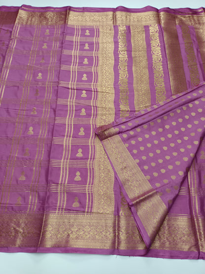 SEMI CREPE SILK SAREE