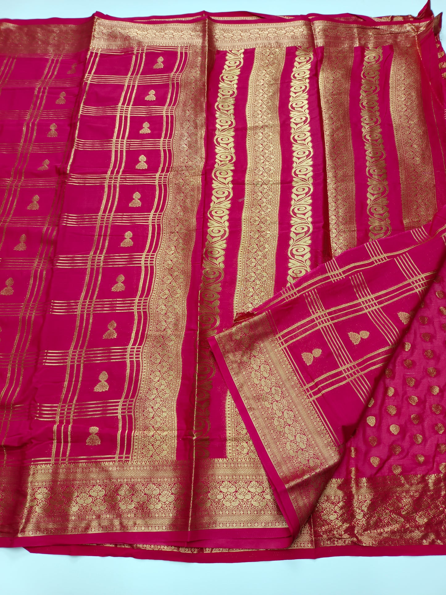 SEMI CREPE SILK SAREE