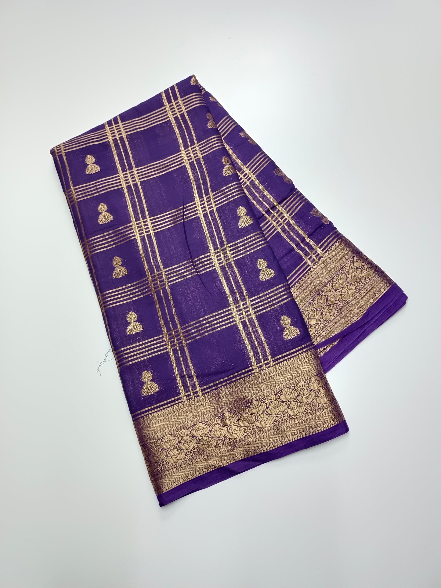 SEMI CREPE SILK SAREE