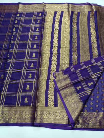 SEMI CREPE SILK SAREE