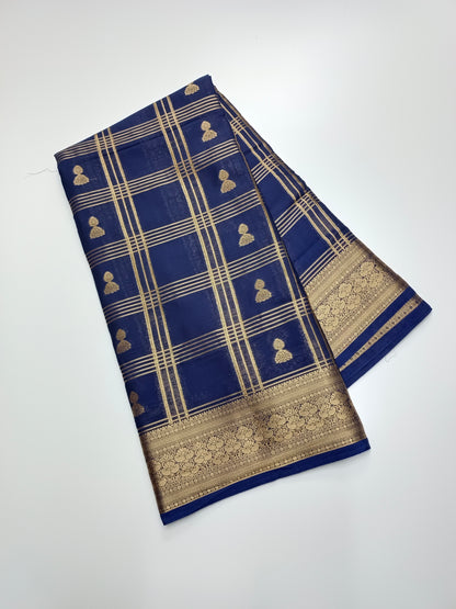SEMI CREPE SILK SAREE